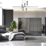 نيو لاين غرفة نوم 6 قطع وودي