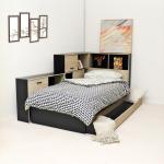 سرير تخزين إروان 90 ×200 سم وودي