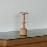 شمعدان بوهيمي بني كبير وودي