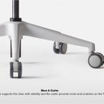 سيوجين كرسي إداري متعدد الألوان