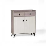 ألتيرا دولاب أحذية خشب بابين