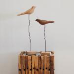 تحفة تمثال الطائر الخشبي وودي