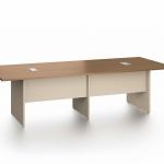 نيو نيرا طاولة اجتماع بني 280 سم وودي