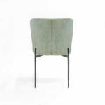 سيلك كرسي قماش أخضر