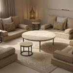 فيونا طقم طاولات أرضية للمجالس 5 قطع