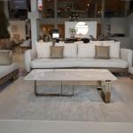 اهلت طاولة قهوة بورسلان 140 سم وودي