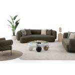 سايستا كنب فردي اخضر وودي