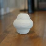 فازة سيراميك صغيرة ديكور وودي