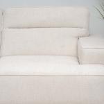 أودسي  طقم كنب زاوية بيج وودي