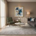 ريستي كرسي أخضر وودي