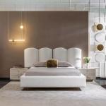 دانتي غرفة نوم 200×200 كريمي 6 قطع وودي