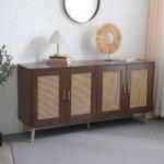 رينزو بوفيه خشب بني