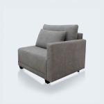 طقم كنب ليدز رمادي وودي