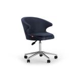 تريند كرسي غرفة أطفال مخمل أسود وودي