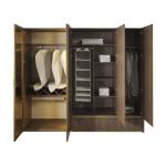 مونا دولاب ملابس 6 أبواب وودي