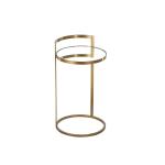 هالو طاولة خدمة بسطح زجاجي