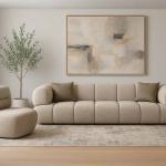 مدريد كنب فردى بني وودي