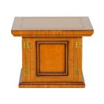 طاولة شاي كلاسيك صغيرة وودي