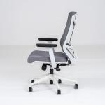 نيتشر كرسي مكتب رمادي دوار متحرك بدون مسند رأس وودي