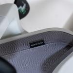 نيتشر كرسي مكتب رمادي دوار متحرك بدون مسند رأس وودي