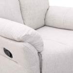 كارو كرسي استرخاء هزاز اوف وايت وودي