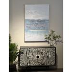 لوحة زرقاء وودي