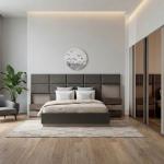 هيبي دولاب ملابس 6 أبواب بيج وودي