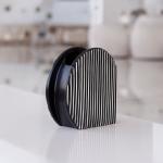 فازة  سيراميك مخطط وودي