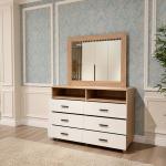 نيو ماروني طقم غرفة نوم 5 قطع وودي