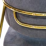 مارلو كرسي رمادي غامق