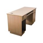 ناقو مكتب 140 سم بني وودي