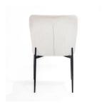 سيلك كرسي قماش كريمي