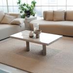 منسك طاولة قهوة رخام 130*70 سم وودي