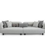 نيو هيرميس كنب 4 مقاعد كريمي 300 سم وودي