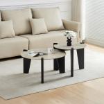 ديسون طاولة جانبية ترافرتين 60×60 سم وودي