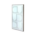 لوحة التناغم 80*120 سم بيج وودي