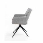 سيلي كرسي طاولة طعام رمادي