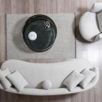 نافيتا كنب 4 مقاعد رمادي 305 سم وودي