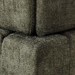 فيولا مقعد زاوية فردي أخضر وودي