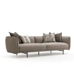 مونجي كنب رباعي كريمي وودي