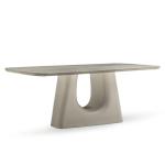 مونجي طاولة طعام 240 سم بدون كراسي وودي