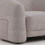 سياتل كنب فردي رمادي وودي