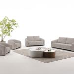 سياتل كنب فردي رمادي وودي