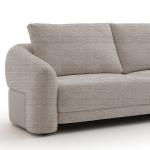 سياتل كنب 3 مقاعد رمادي 237 سم وودي