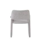 بوكلوفت كرسي رمادي وودي