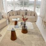 رافين طقم طاولة قهوة وودي