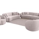 كنب رباعي نابلس 300 سم وودي