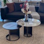 بولو طاولة شاي 2 قطعة وودي