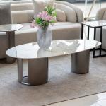 لينو طاولة شاي بورسلان 140 سم وودي