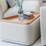 اليكس طاولة جانبية وودي